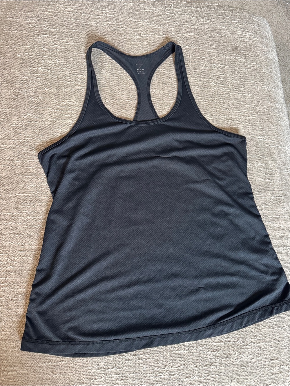 Zella Black Racerback Performance Tank Top